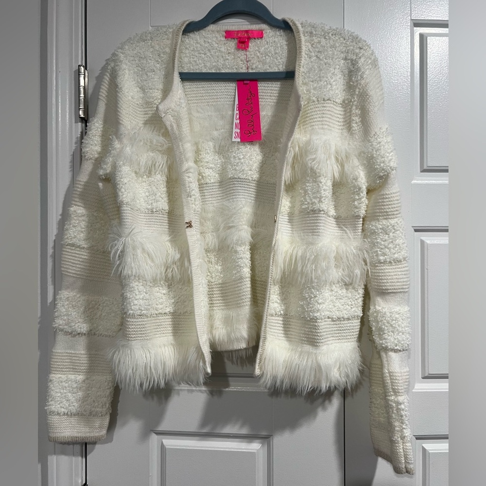 Lily pulitzer NWT Pelham cardigan size L